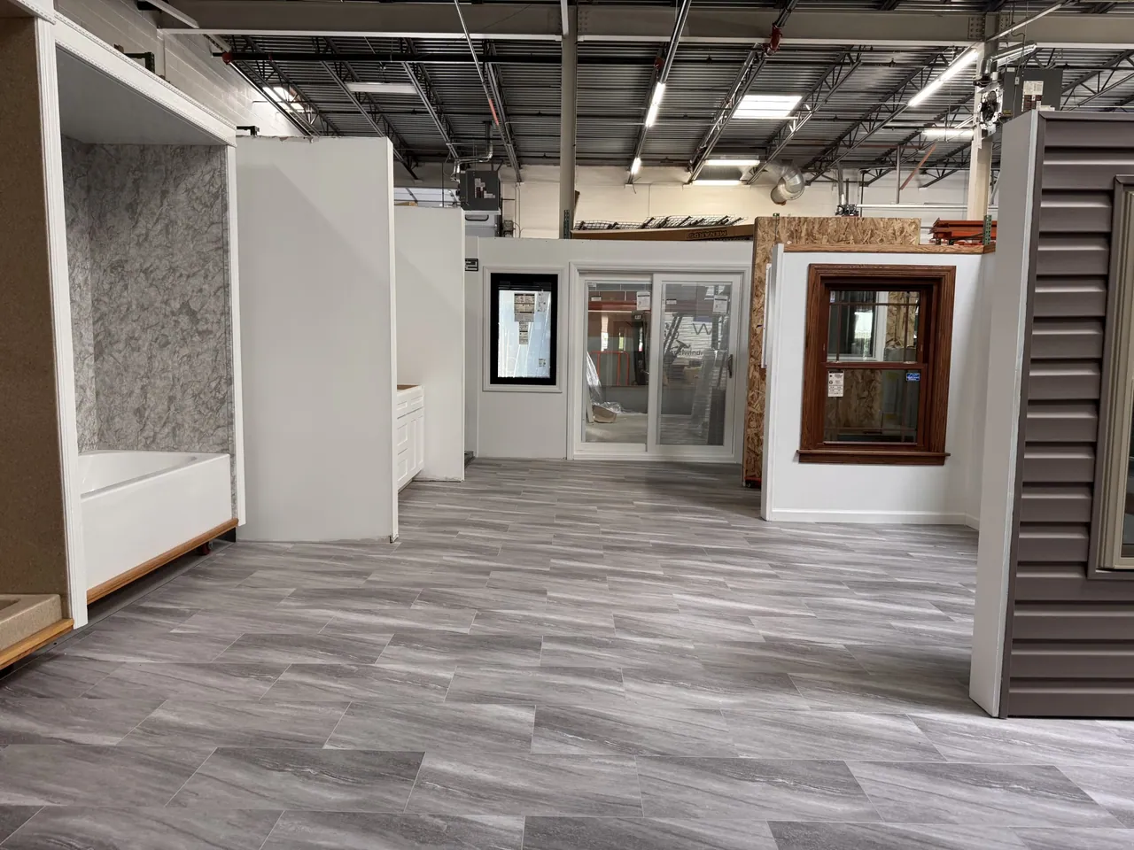 Excel showroom interior — Tinley Park